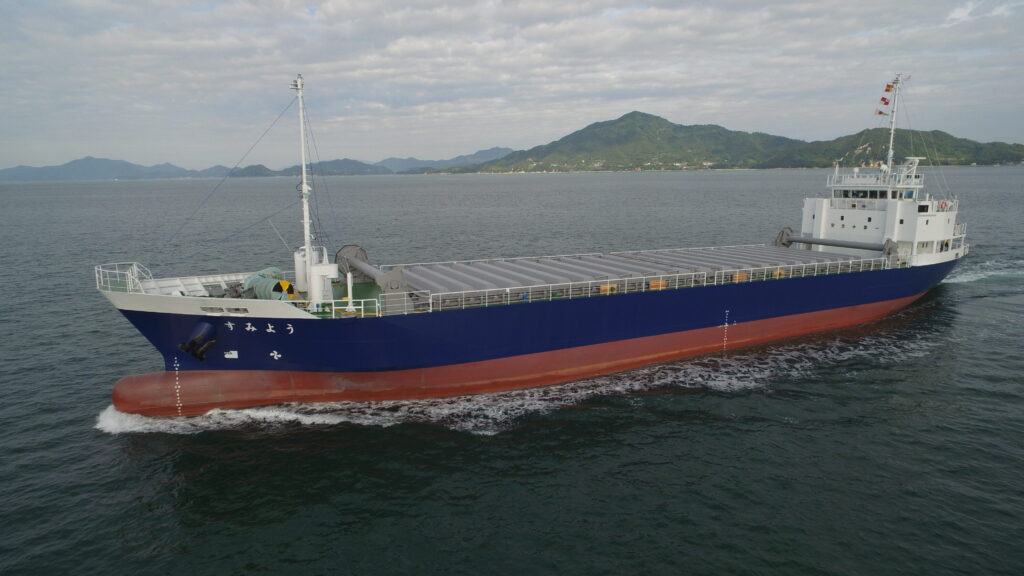 社船：貨物船(499G/T) 「 すみよう 」